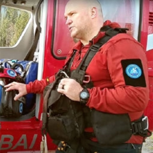 Alternative view of Jervis Tablet Chest Pack – Rugged Harness for 10" Devices