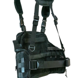 Ruxton Chest Pack – Black | Hands-Free Tablet Harness