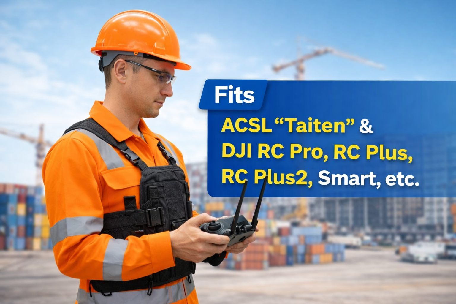Drone Controller Harnesses for Professional UAV Pilots
